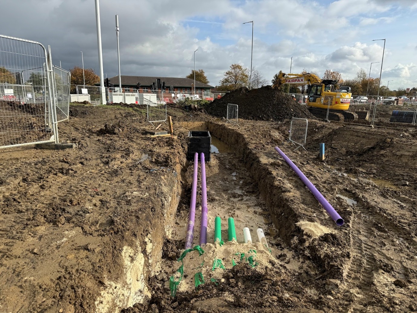 Subsurface utility installation works coordinated by Sub-Core